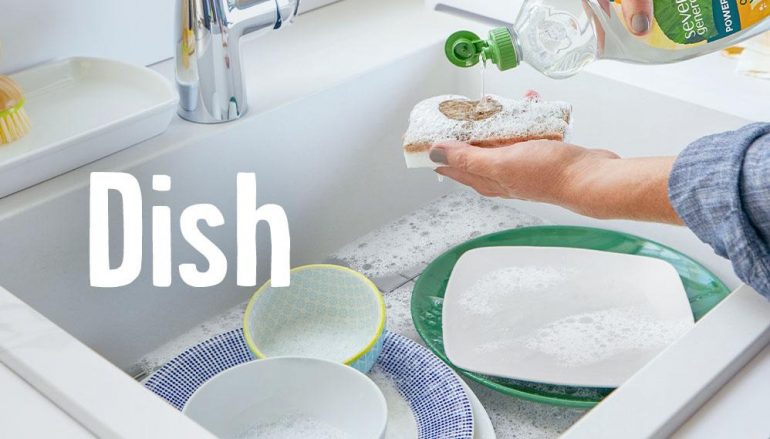 Save time and money by Refilling Dishwashing Liquid