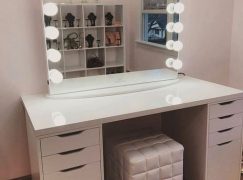 Hollywood Vanity Mirror: How To Make A Vanity Mirror That Looks Like Hollywood’s Stage
