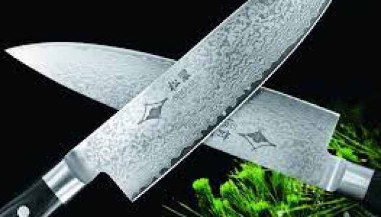 Impressive Performance with a Damascus Steel Chef Knife